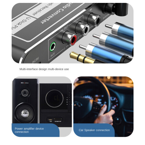 Convertitore HIFI wireless Ricevitore Bluetooth 5.2 2