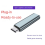 USB Type-C Virtuele Display Adapter DDC EDID Dummy Plug 4K@60Hz 4