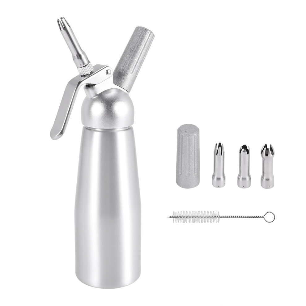 Professional Whipped Cream Dispenser Stainless Steel 500ML Capacity