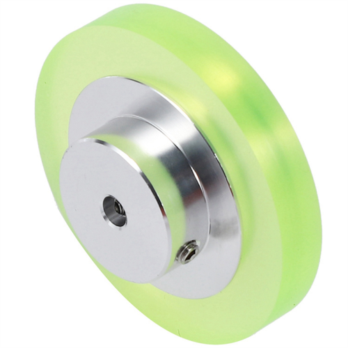 200mm Aluminum Polyurethane Industrial Encoder Wheel Measuring Wheel 1
