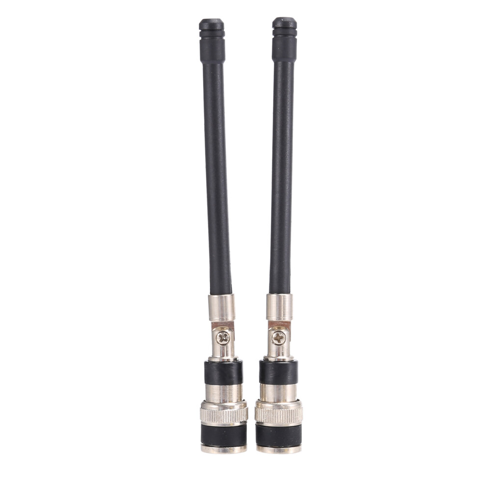 2Pcs Bnc Uhf Antenna For Pgx24 Slx24 Slx4 Pg58 Sm58 Series Mic Black 4853718761505