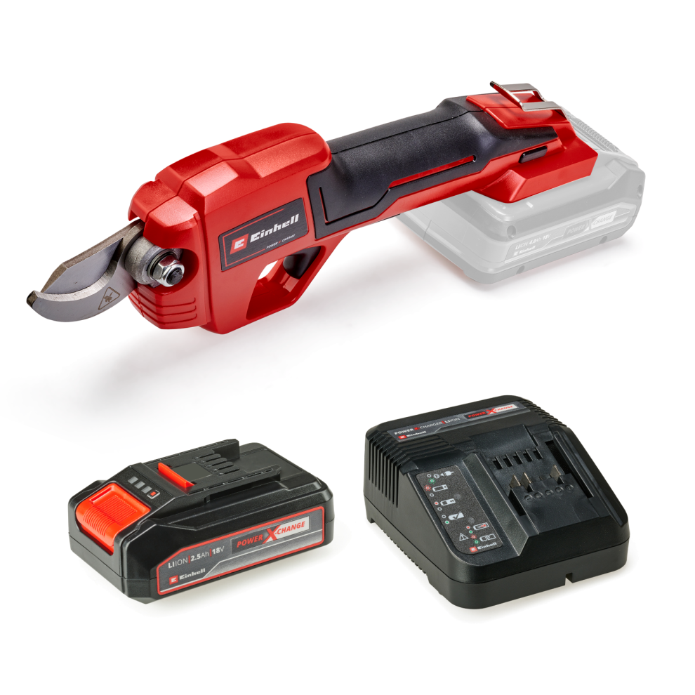 Einhell Cordless Pruning Shears 18V Branch Cutter PXC GE-LS 18 Li With Battery