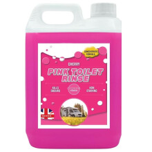 2 x 2.5L Pink Toilet Rinse Disinfectant For Motorhome & Caravans
