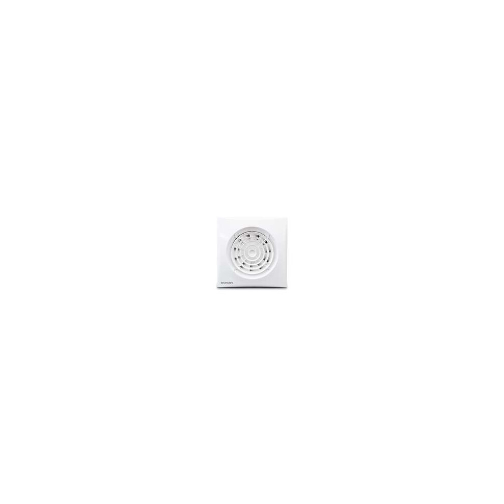 Envirovent SIL100HT 4'' Silent Axial Fan - Adjustable Run-on Timer, Adjustable Humidity Sensor