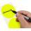 (Fluorescent Yellow) Label 2 Inch Round Removable Color-code Dot Stickers, 500 Per Roll 2