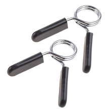 2 Pieces 25mm Barbell Clamp Spring Collar Clips Gym Weight Dumbbell Lock