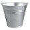 13L Metal Galvanised Bucket 1