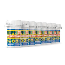 NOPE! Flea Smoke Bomb Bundle for The Home (4.7g x 8) | 4 x 3m Coverage | Non-Staining | for All Flying Insects