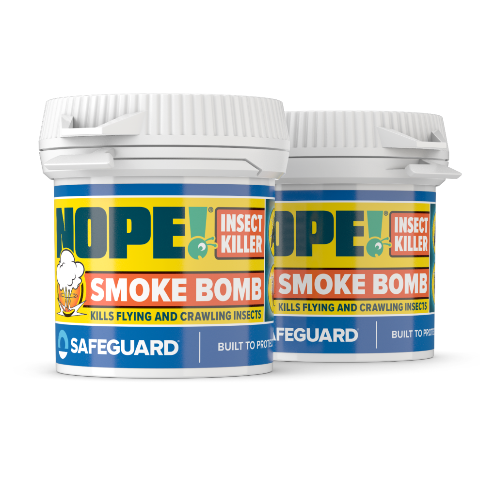 NOPE! Giant Smoke Flea Bombs for The Home 14g x 2 | 6x8m Coverage