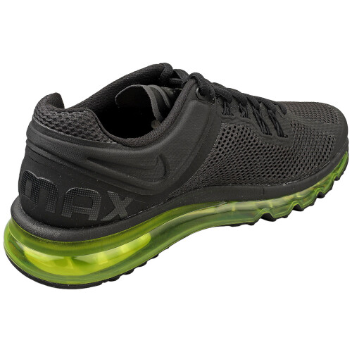 Nike (42.5) Nike AIR MAX 2013 Herren Sneaker Schwarz Gr?n 1