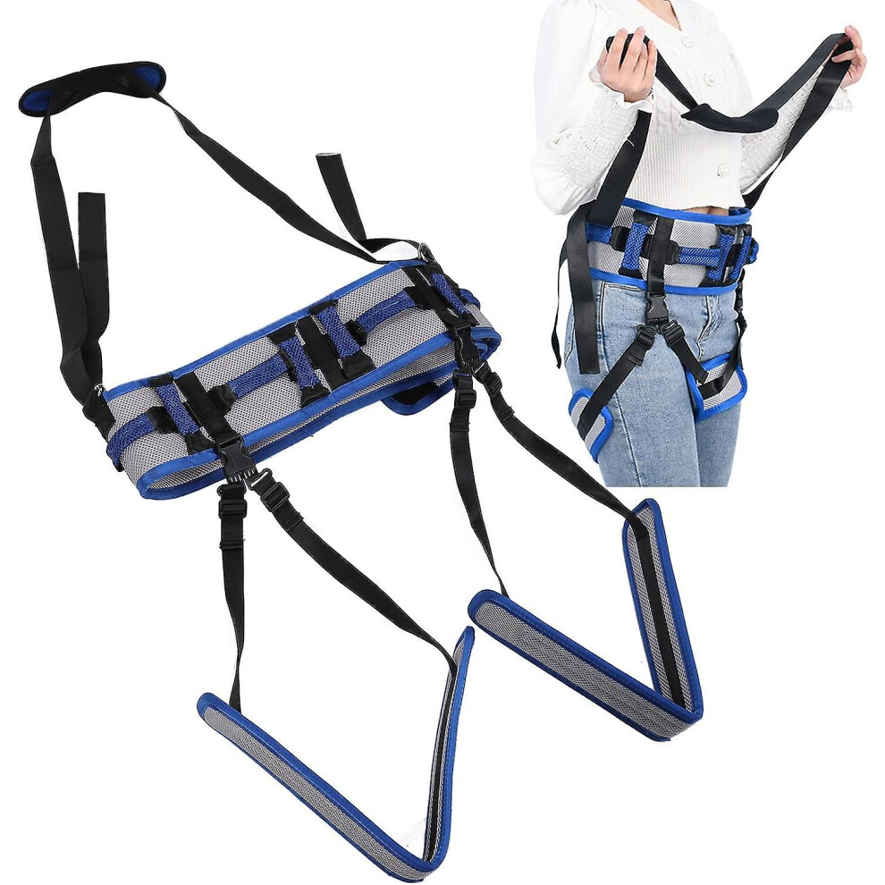 Patient Elderly Transfer Moving Belt, Transfer And Walking Gait Belt, Transfer Sling For Lifting Disabled People Elderly, Transfer Belt With Handles A