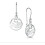 Glenna Lovely Scottish Coast Wave Small Sterling Silver Dangle Drop Earrings 1