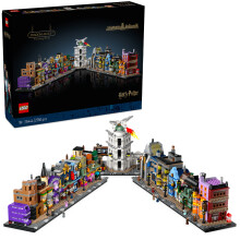 LEGO Harry Potter 76444 Die magischen Geschäfte der Winkelgasse - Set für Erwachsene