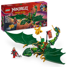 LEGO NINJAGO 71829 Lloyds grüner Drachenspiel aus dem Wald - Konstruktionsspielzeug ab 6 Jahren