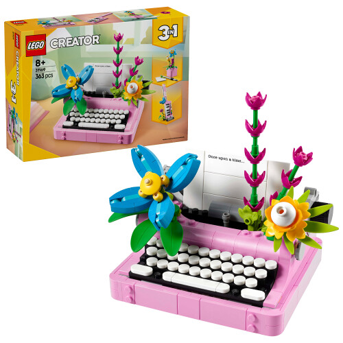 LEGO LEGO Creator 31169 Typewriter with Flowers Age 8+ 363pcs - LEGO Building Set