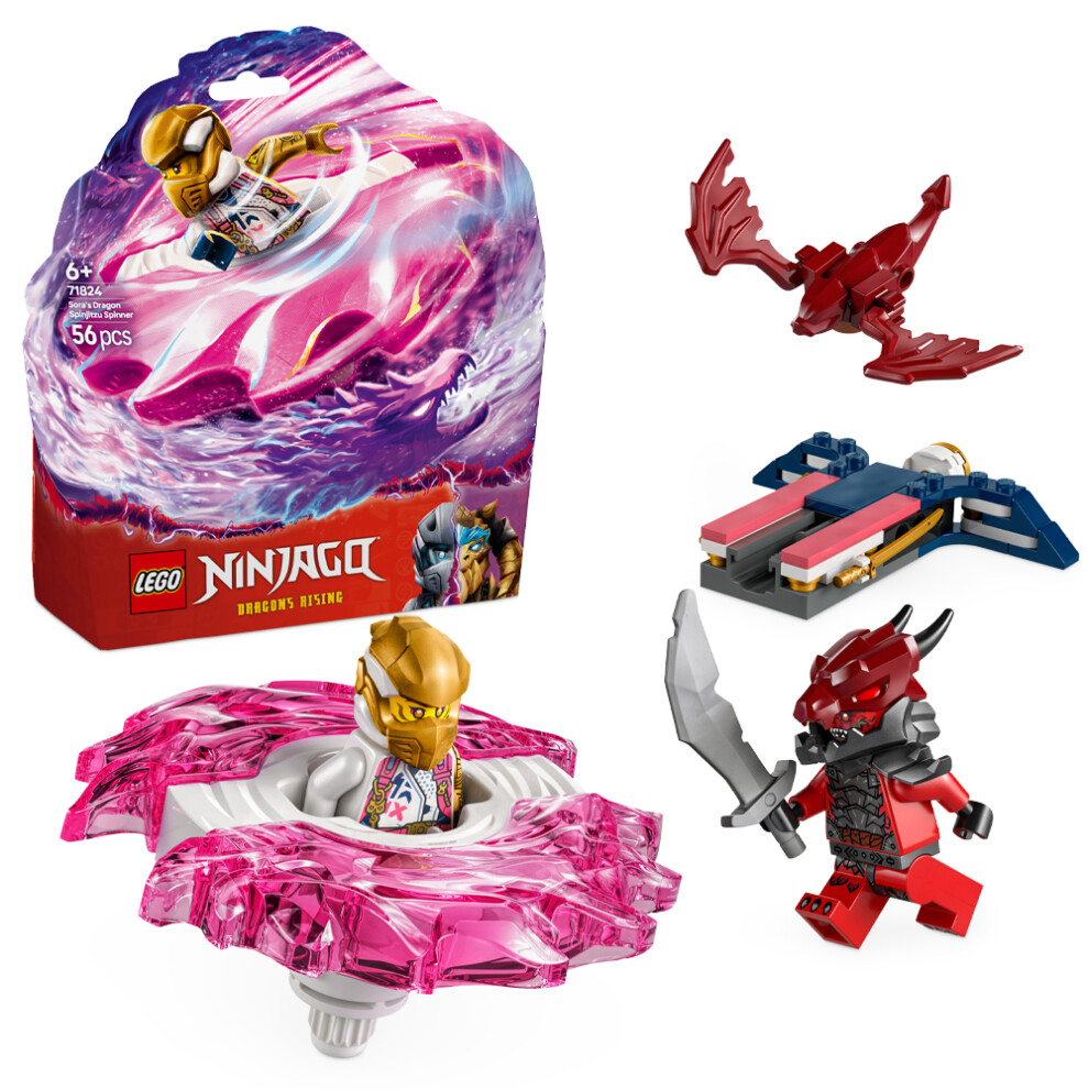 LEGO Ninjago 71824 Sora's Dragon Spinjitzu Spinner Age 6+ 56pcs