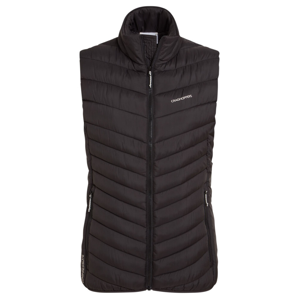(16 UK, Black) Craghoppers Womens/Ladies Compresslite VII Gilet