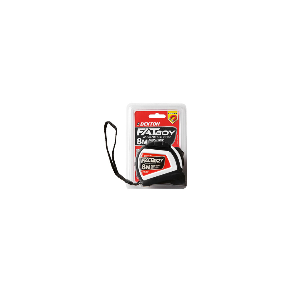 FATBOY MAGNET TAPE MEASURE 8M X 25MM, DT55175