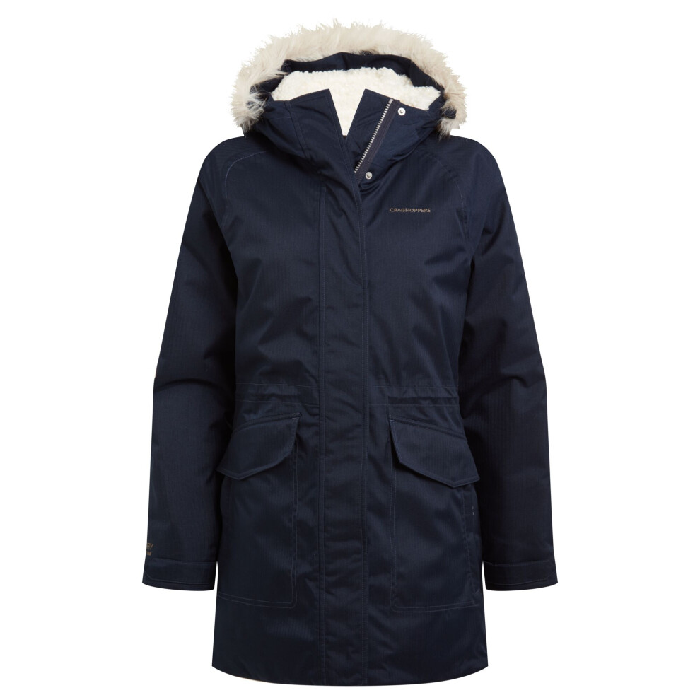 (18 UK, Blue Navy) Craghoppers Womens/Ladies Sofia Waterproof Jacket