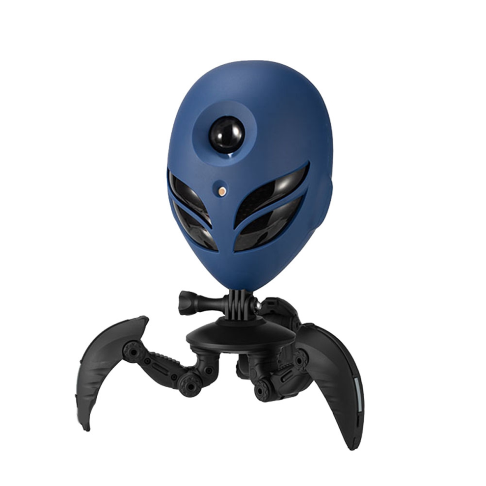 Led Ster Projectie Lamp Projector Interactieve Sfeer Nachtlampje Ruimte Man Slaapkamer Bureaublad Decor Kind Cadeau Blauw-image