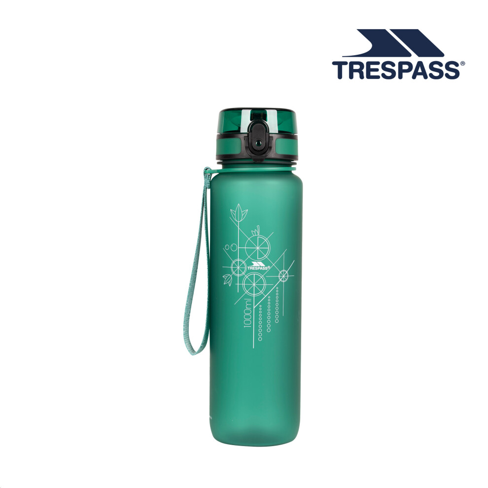 Trespass 1L Flip Lid Water Bottle - Novalock