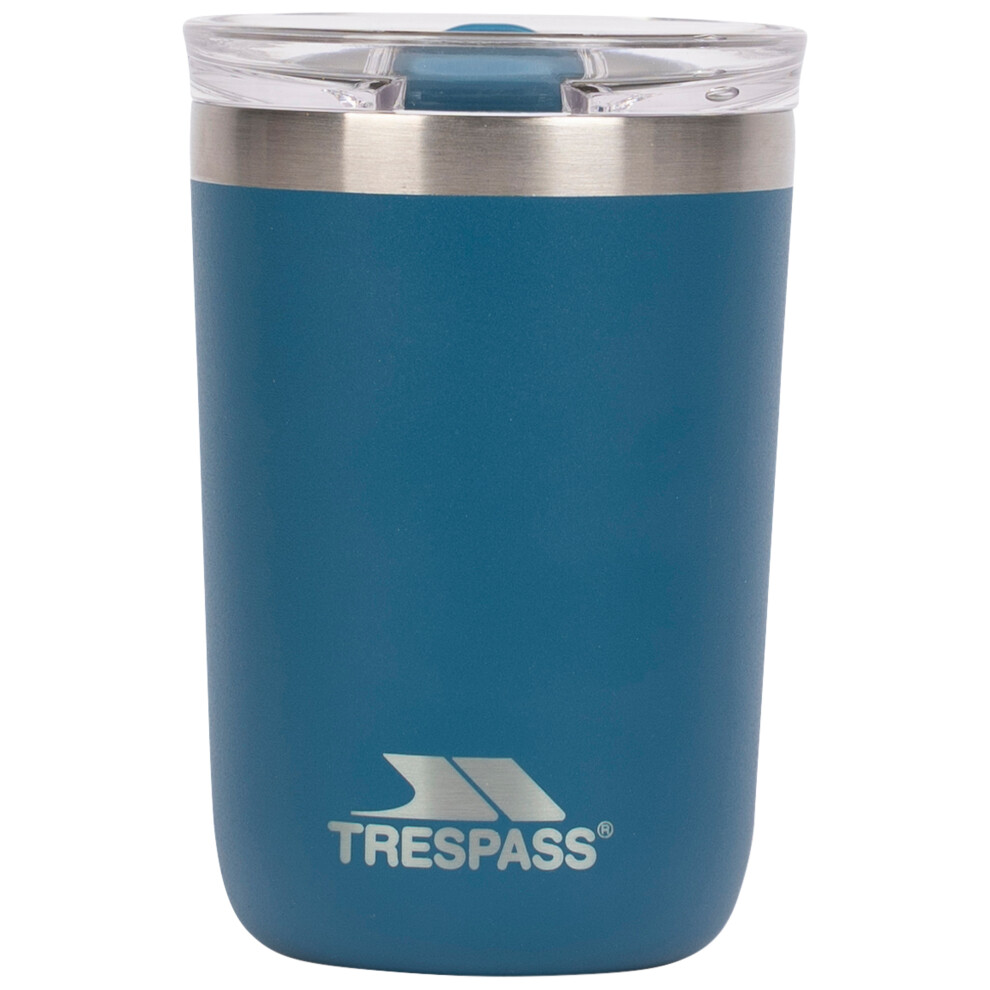 (EACH, Navy) Trespass 350ml Double Walled Travel Cup - Rounder