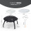 Keplin Portable Folding Fire Pit with Lid, Durable Steel Firepit 5