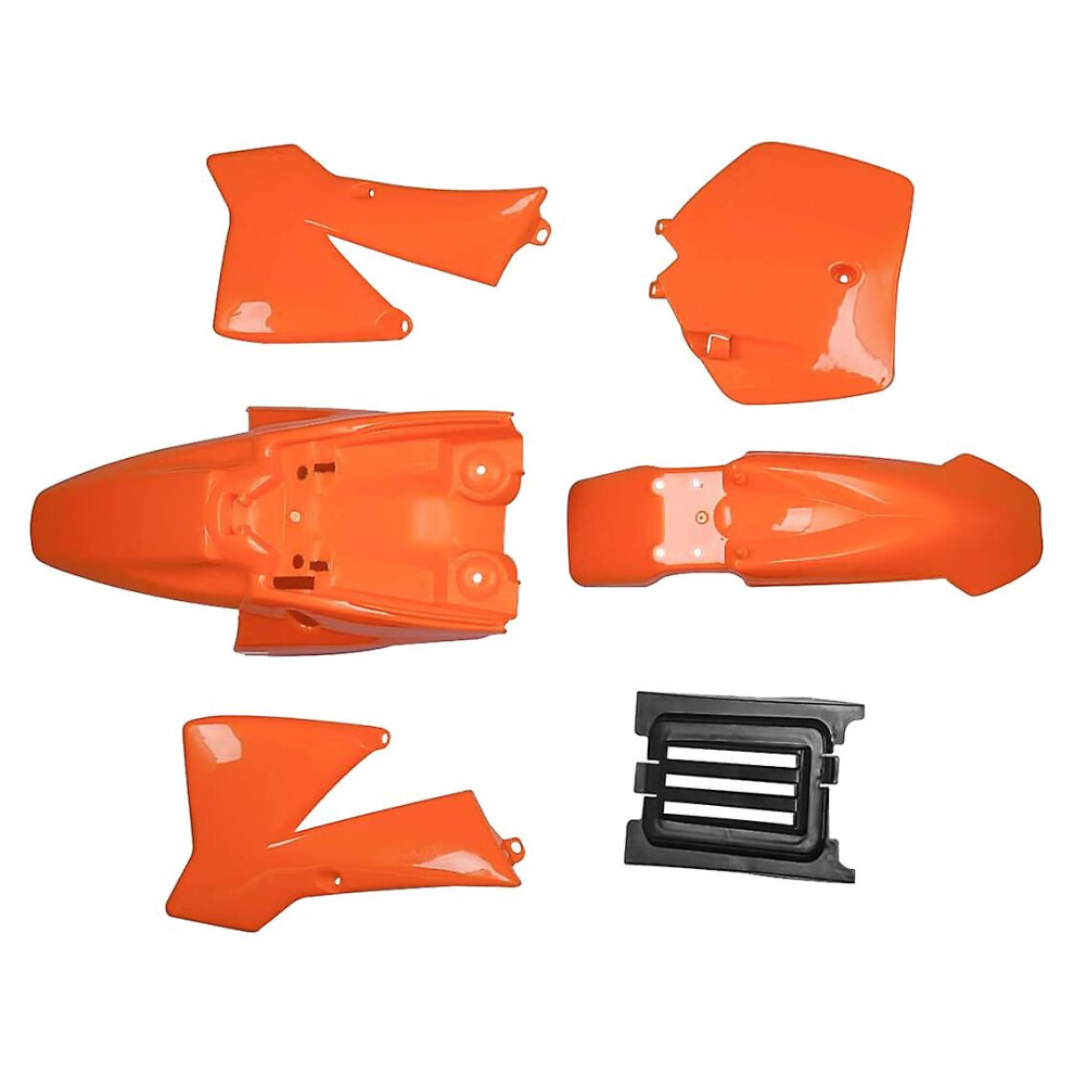 Fairing Body Fender Cover Parts Kit For 50 50Cc 50Sx Mini Dirt Pit Kids For Ktm50 Senior Jun Orange 8994439879356