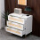 MMT Wit Commode met Rotan Fronten, 3 Opbergladen 6