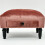 PINK VELVET FOOTSTOOL WITH DRAWER 1