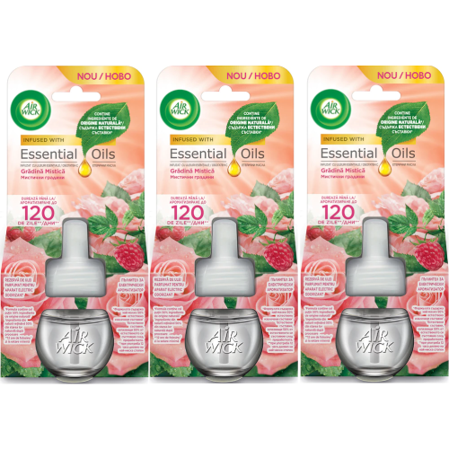 Air Wick 3 X Air Wick Electrical Plugin Oil Refills - Mystical Garden
