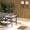 Outsunny Outsunny Folding Stool Set of 4, Decorative Garden Stool Set, White 8