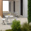 Outsunny Outsunny Folding Stool Set of 4, Decorative Garden Stool Set, White 7