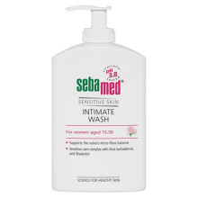 Sebamed Sensitive Skin Feminine Intimate Wash - pH 3.8 200ml | Gentle & Soothing | Hypoallergenic | Daily Hygiene | Dermatologically Tested