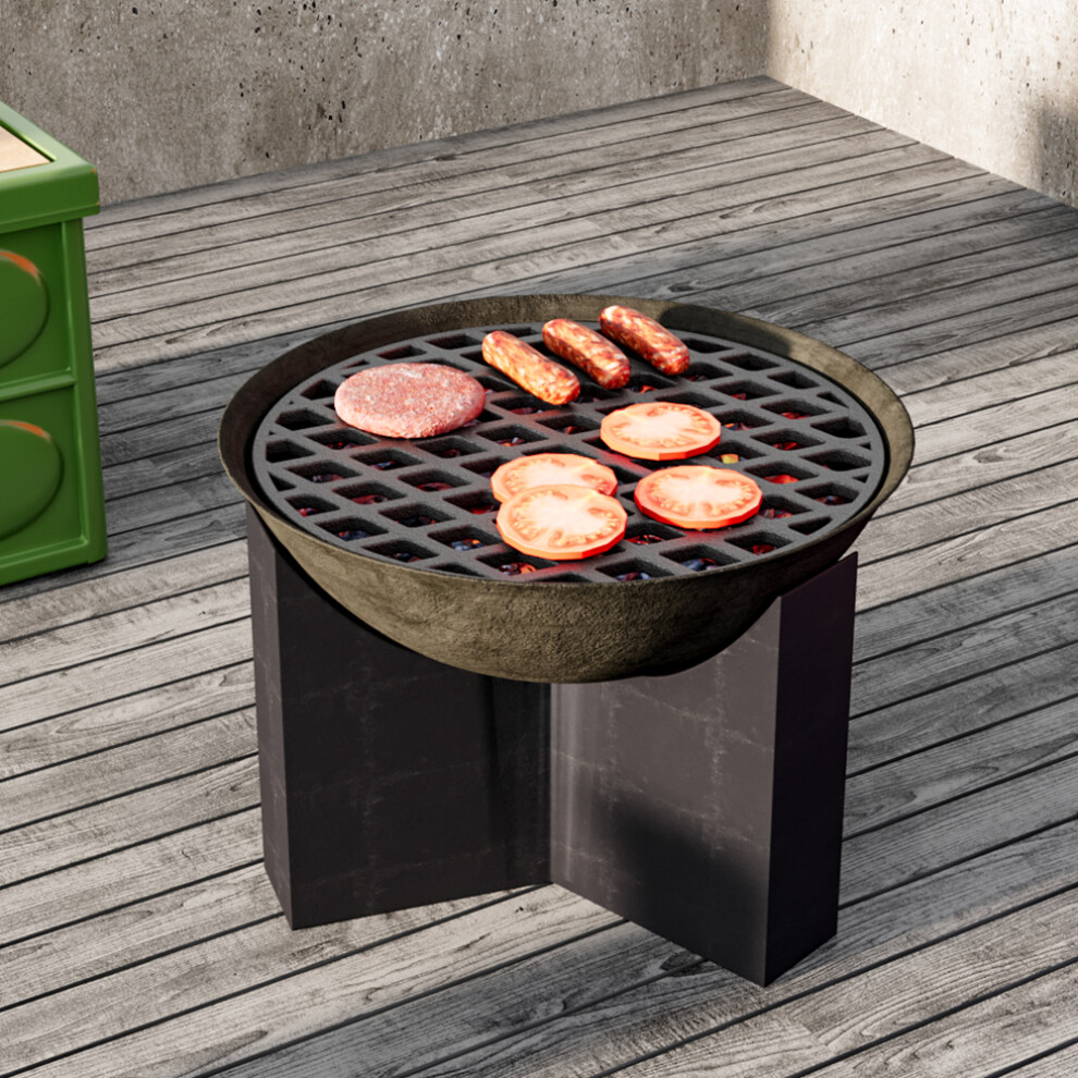 30CM Round Cast Iron Grill Grate