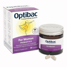 Optibac Probiotics Capsules For Women 30's | Digestive & Immune Support, Feminine Health, Gut Balance, Prebiotics & Probiotics, Daily Supplement