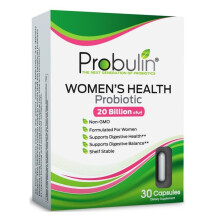 Probulin Women's Health Probiotic Capsules for Digestive Health|Support for Digestive Wellness & Immune Function 30 Pieces