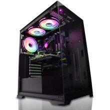 Gaming PC Intel i5 4th Gen 16GB RAM 500GB+120GB SSD 8GB RX 580 Wins 10 - Refurbished