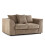 (2 Seater , Beige ) Jumbo Cord Scatter Back Sofas in Premium Fabric 1
