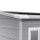 Living And Home 5X4FT Garden Plastic Storage Shed with Lockable Door 5