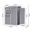 Living And Home 5X4FT Garden Plastic Storage Shed with Lockable Door 6