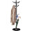 Coat Rack with Black Marble Base Umbrella Rack Hallway 14 Hooks 175cm 1