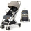 Casart Folding Baby Stroller Pushchair With Convertible Canopy Grey 1