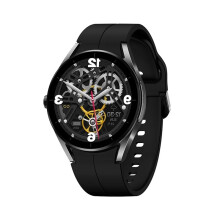 (Black) Blood Sugar ECG Heart Rhythm Bluetooth Smart Watch