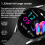 (Silver) Blood Sugar ECG Heart Rhythm Bluetooth Smart Watch 3
