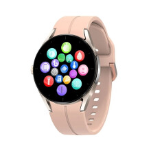 (Pink) Blood Sugar ECG Heart Rhythm Bluetooth Smart Watch