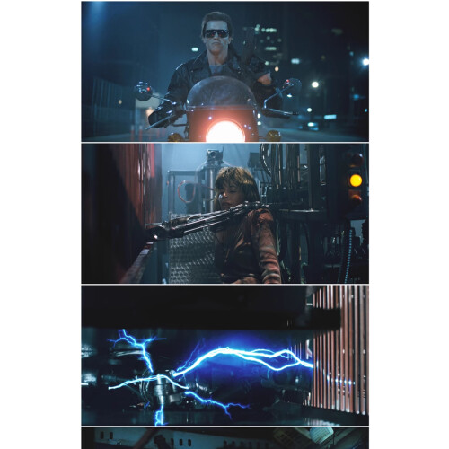The Terminator 4K UHD Blu-ray - Arnold Schwarzenegger Action/Thriller Classic, 107 Min, Region Free Worldwide, English Audio 1