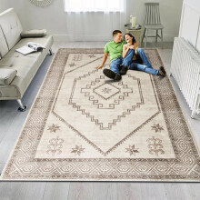 (240 x 320 cm (8 ft. x 10 ft. 6 in)-Extra Large Rug., Radiant) Non Slip Large Rug Living Room Bedroom Rugs Carpets