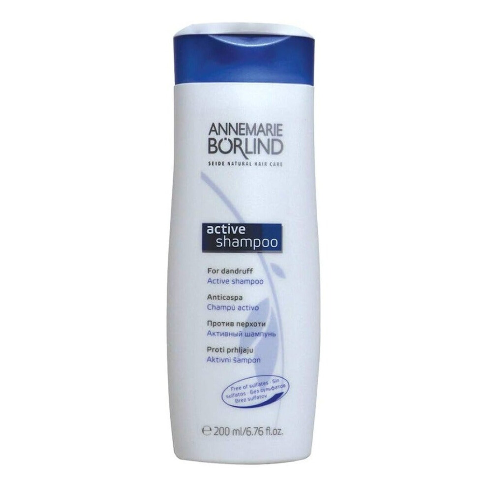 Annemarie Borlind Seide Active Dandruff Shampoo|Soothing Scalp Care for Healthy Hair 200ml