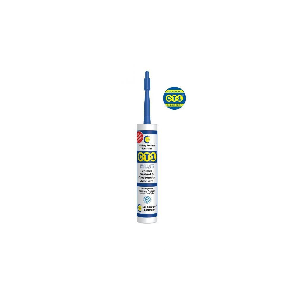CT1 BLUE SEALANT & CONSTRUCTION ADHESIVE, 290ml CARTRIDGE
